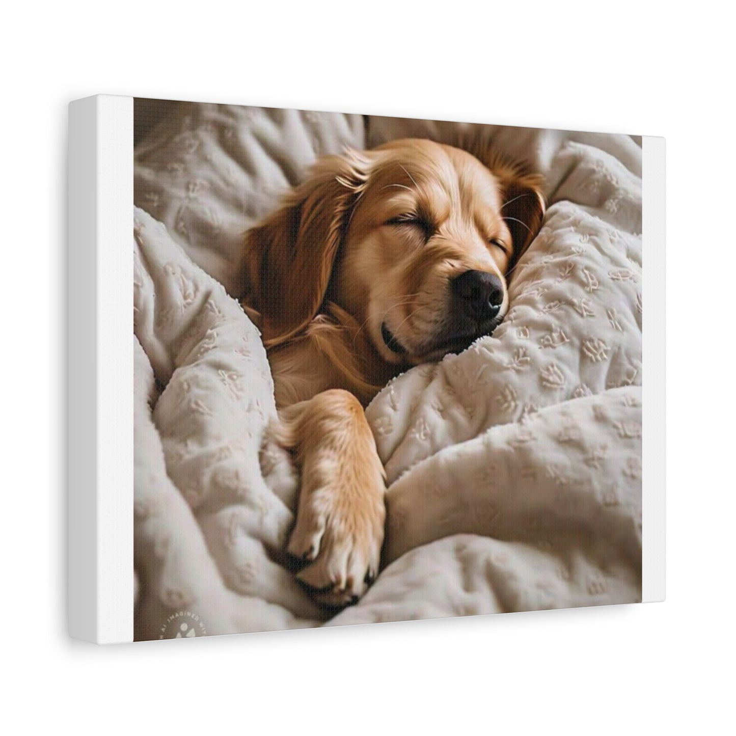 Custom Dog Photo Canvas | Unique Pet Portrait Wall Art