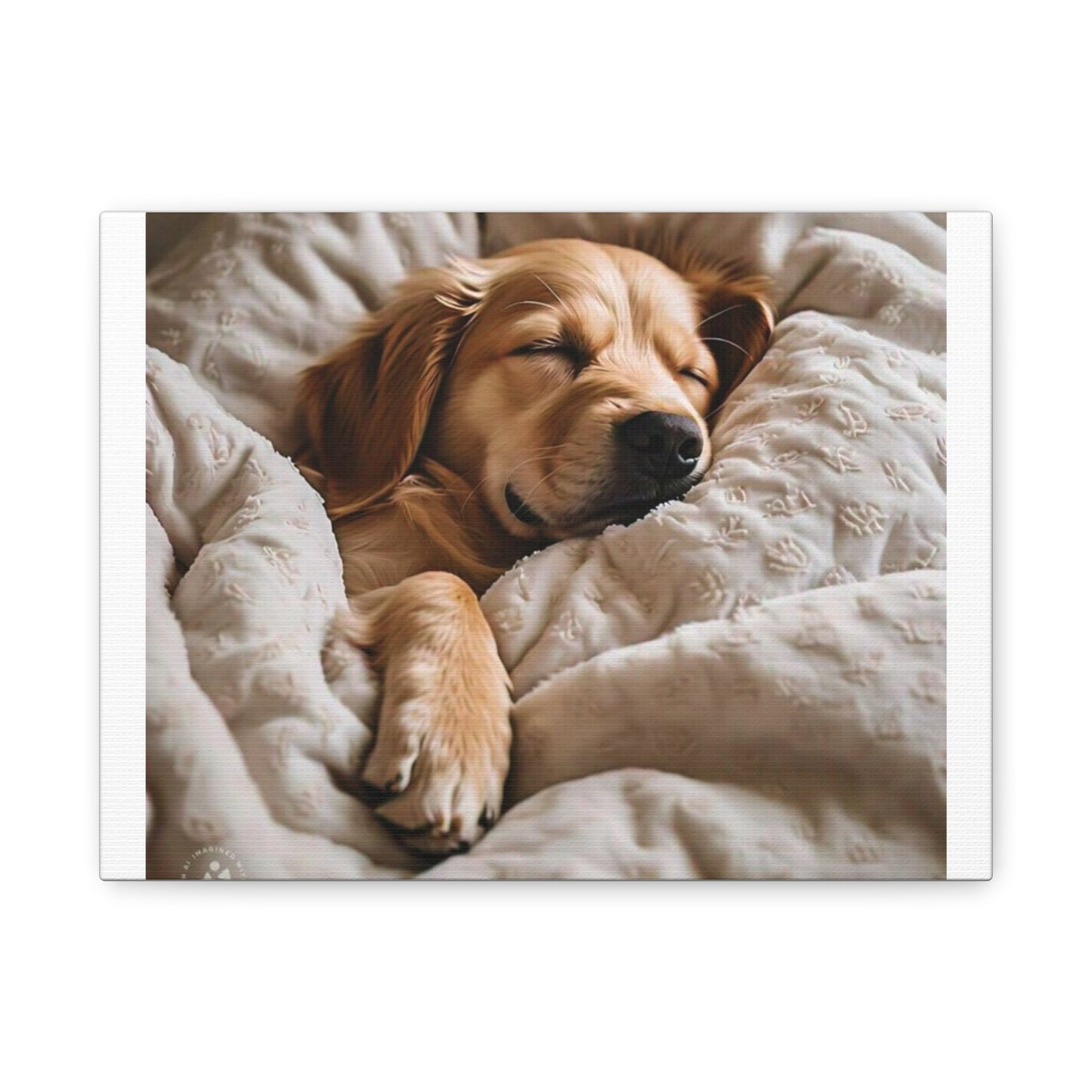 Custom Dog Photo Canvas | Unique Pet Portrait Wall Art