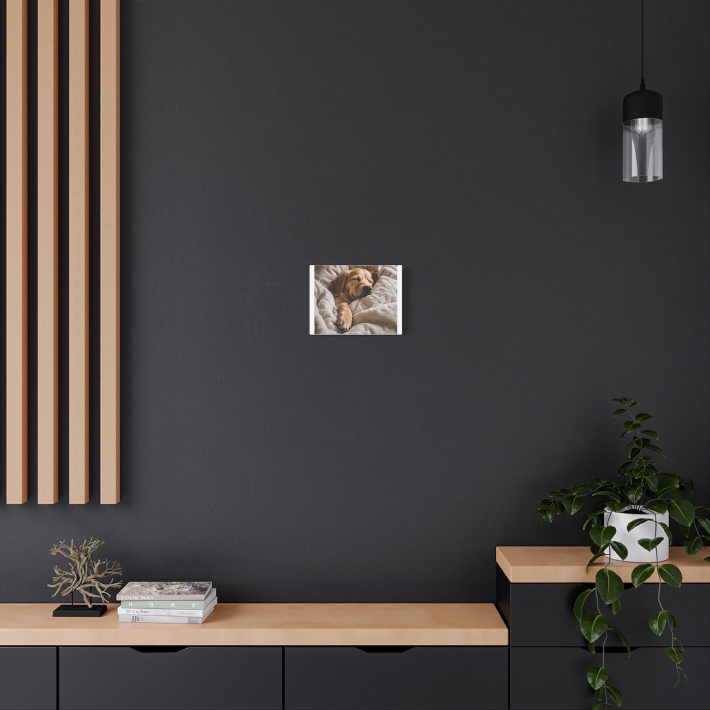 Custom Dog Photo Canvas | Unique Pet Portrait Wall Art
